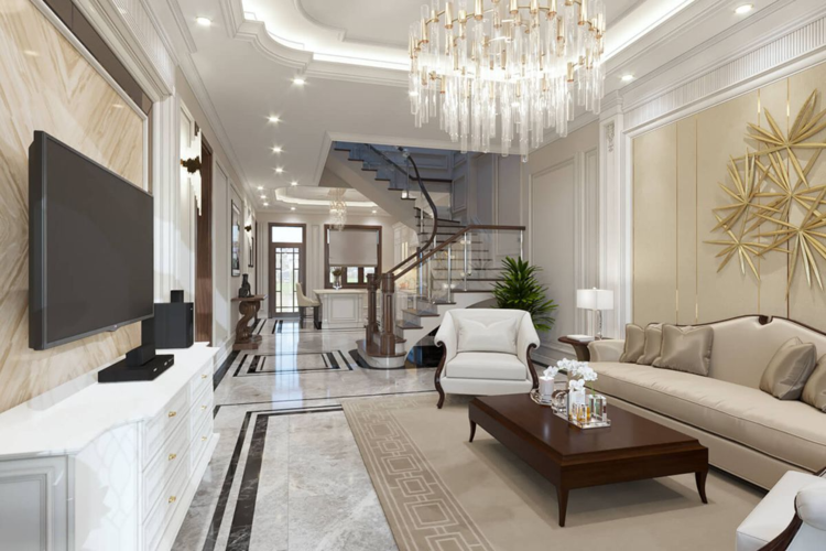 Thiết kế nội thất nhà phố đẹp hiện đại tại TPHCM